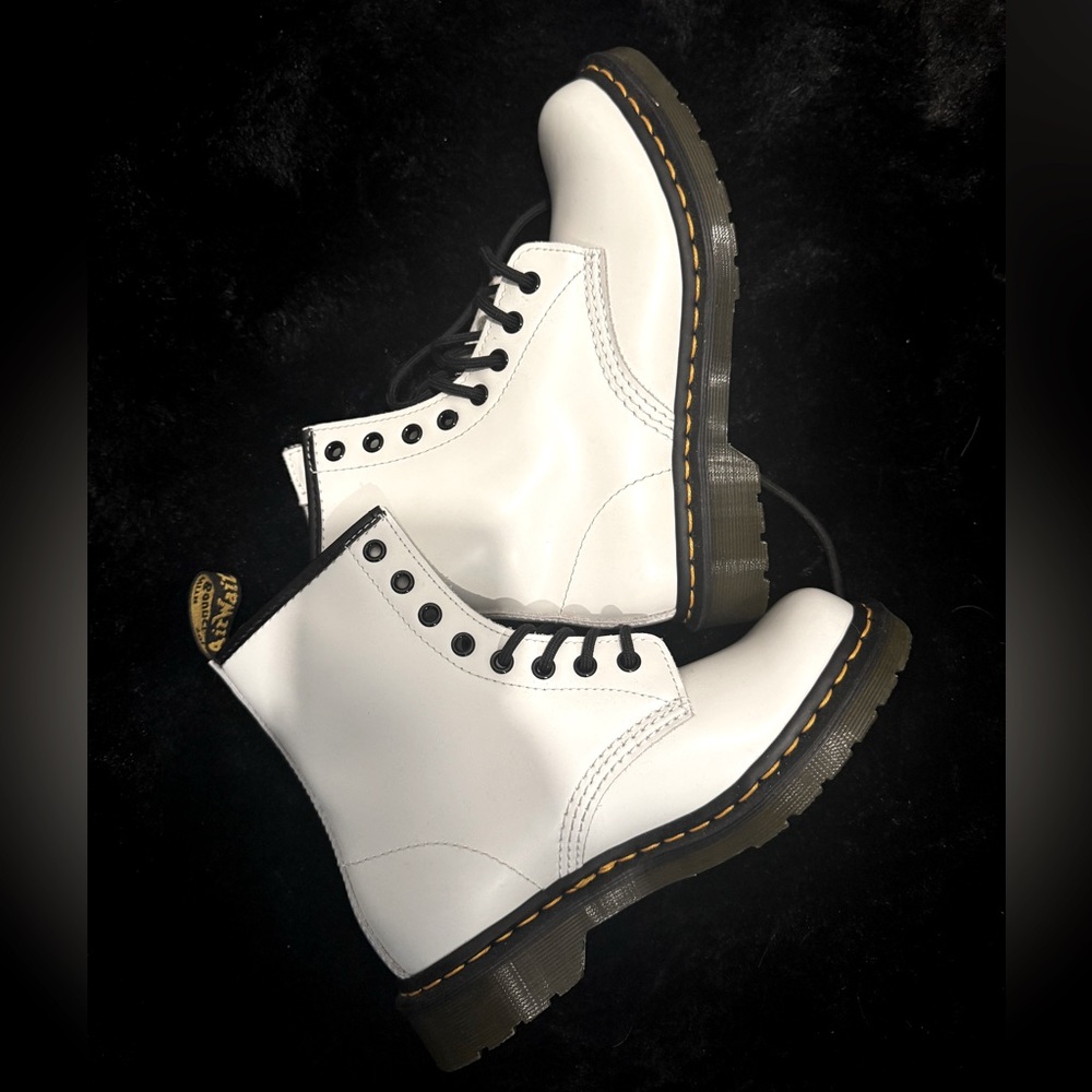 White Dr Martens